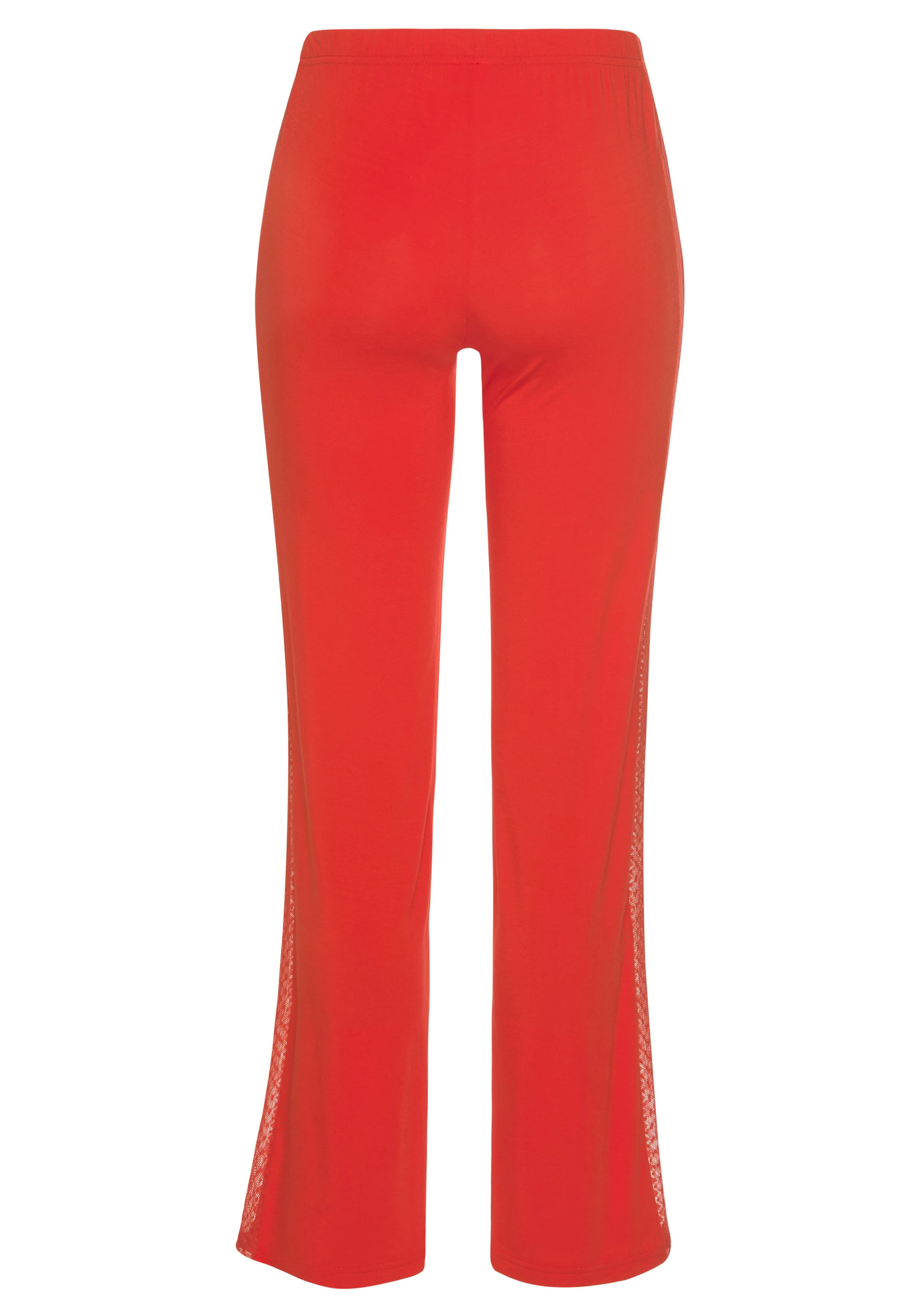 Lingerie Pantalon de pyjama LASCANA en Rouge Feu 