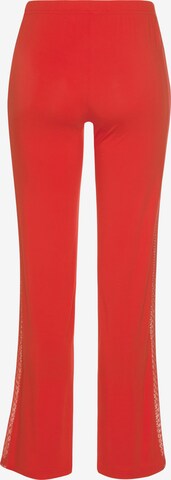 LASCANA - Pantalón de pijama en rojo