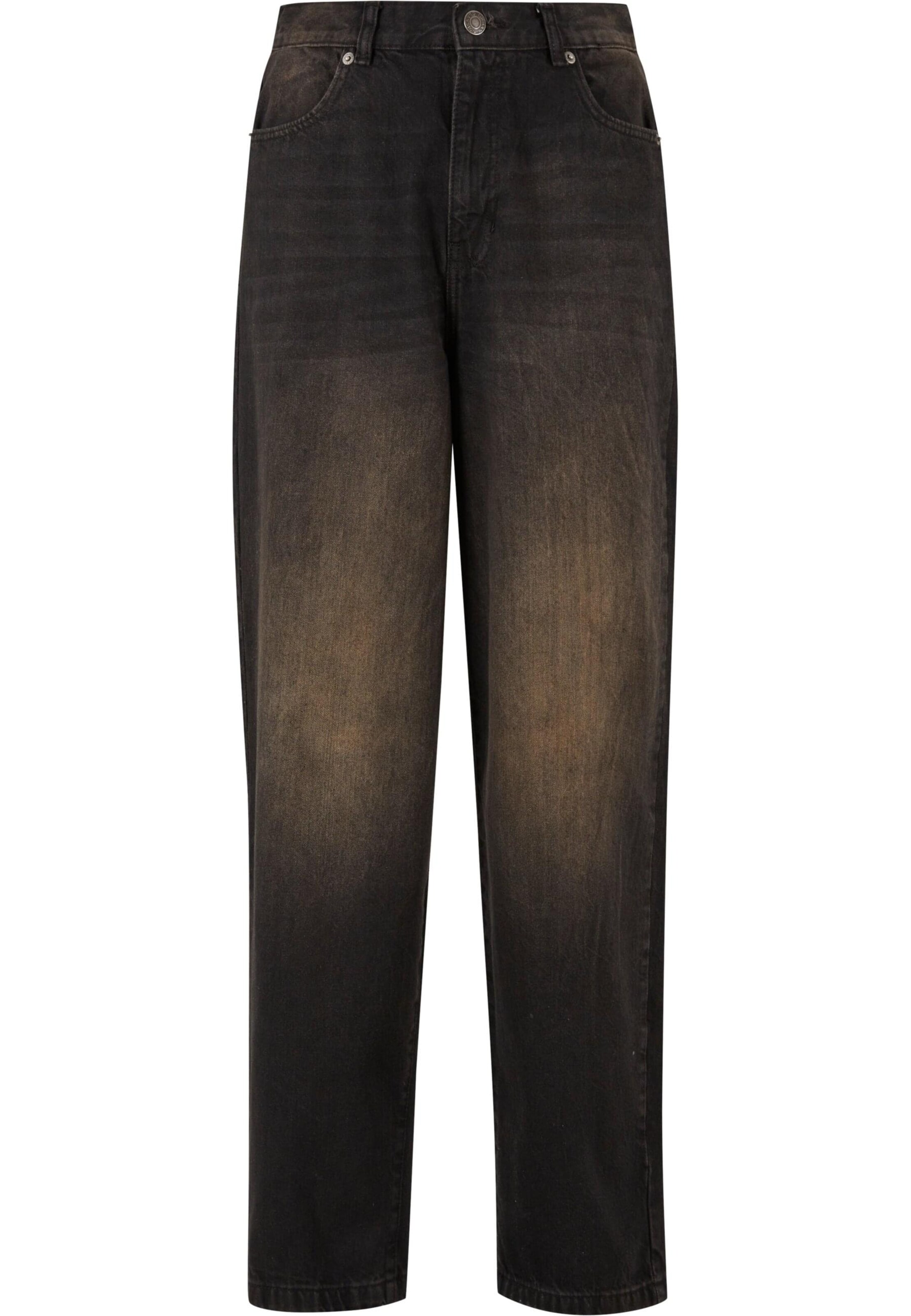 Jeans '90‘s' di Urban Classics in nero: frontale