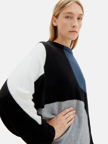 TOM TAILOR Pullover in Schwarz