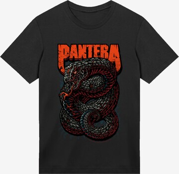 F4NT4STIC Shirt 'Pantera Venomous Snake' in Black: front