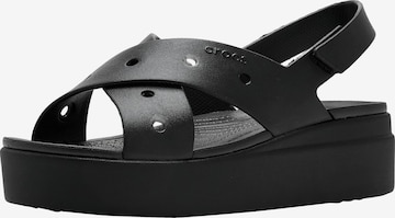 Crocs Sandaal in Zwart: voorkant