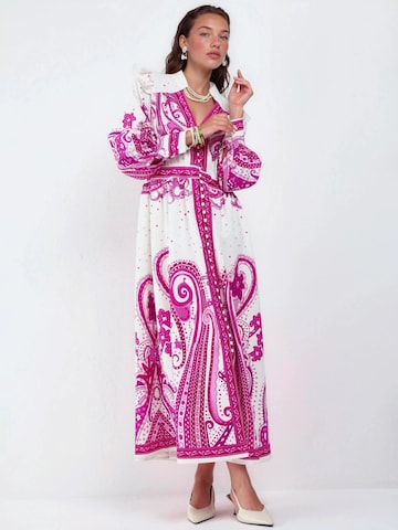 MSN Collection Dress in White: front