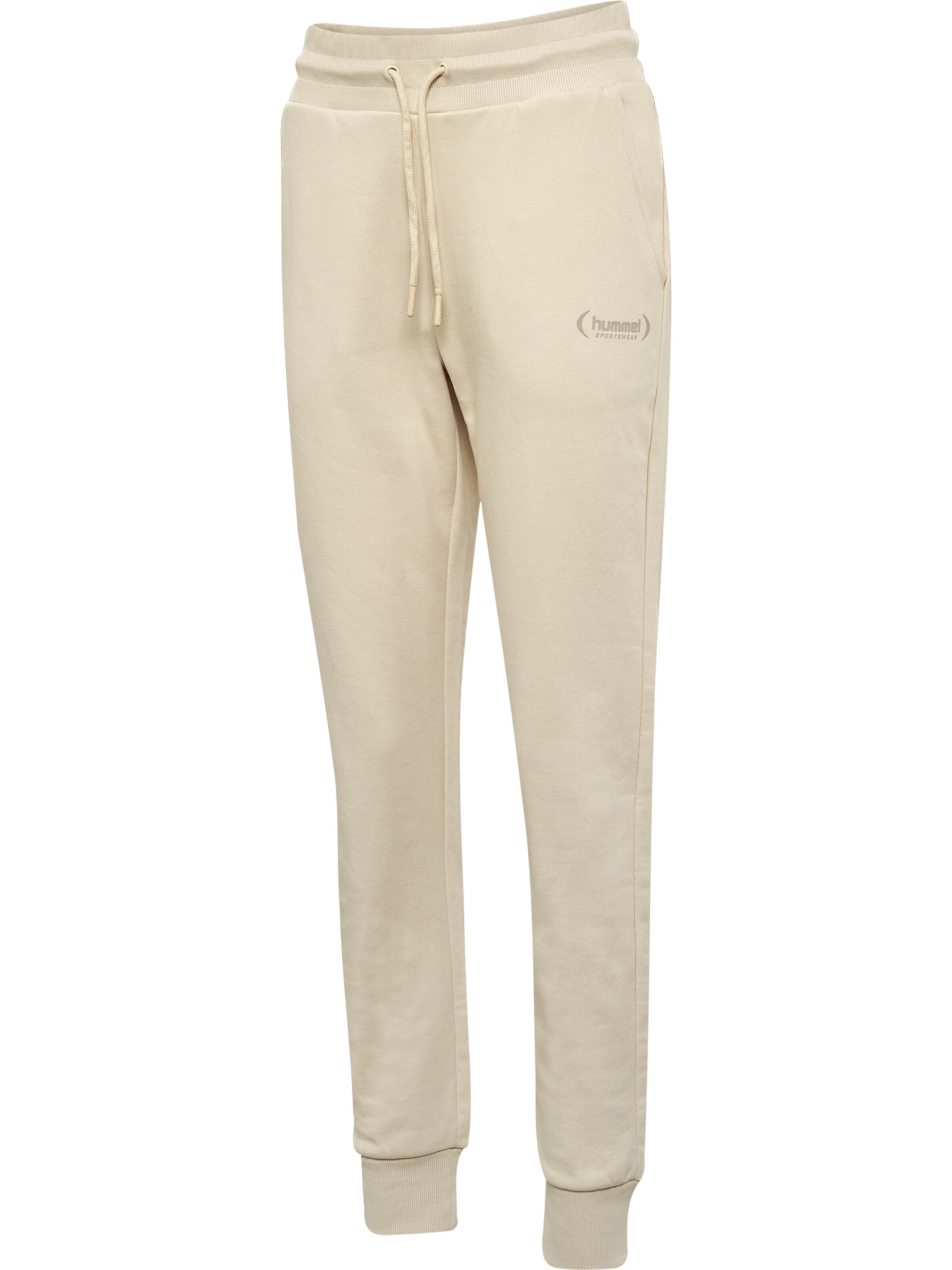 Hummel Tapered Broek in Wit