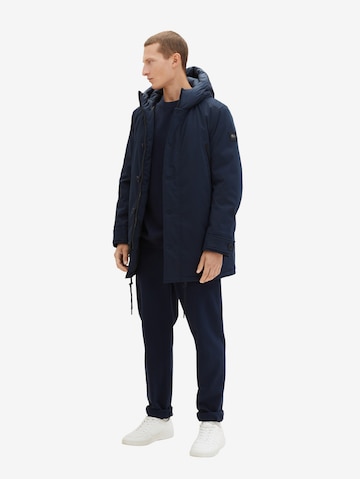 TOM TAILOR Between-seasons parka in Blue