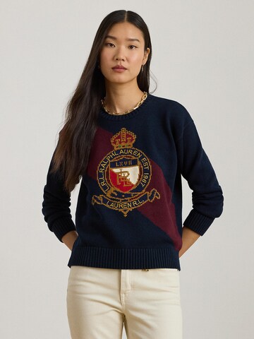 Lauren Ralph Lauren Pullover in Blau: Vorderseite