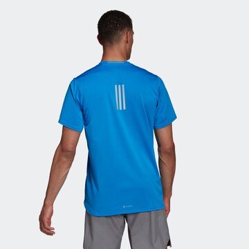 T-Shirt fonctionnel 'Designed 4 Running' ADIDAS SPORTSWEAR en bleu