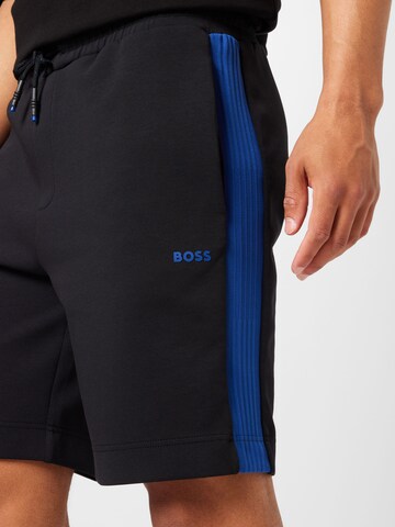 BOSS Regular Pants 'Headlo 1' in Black