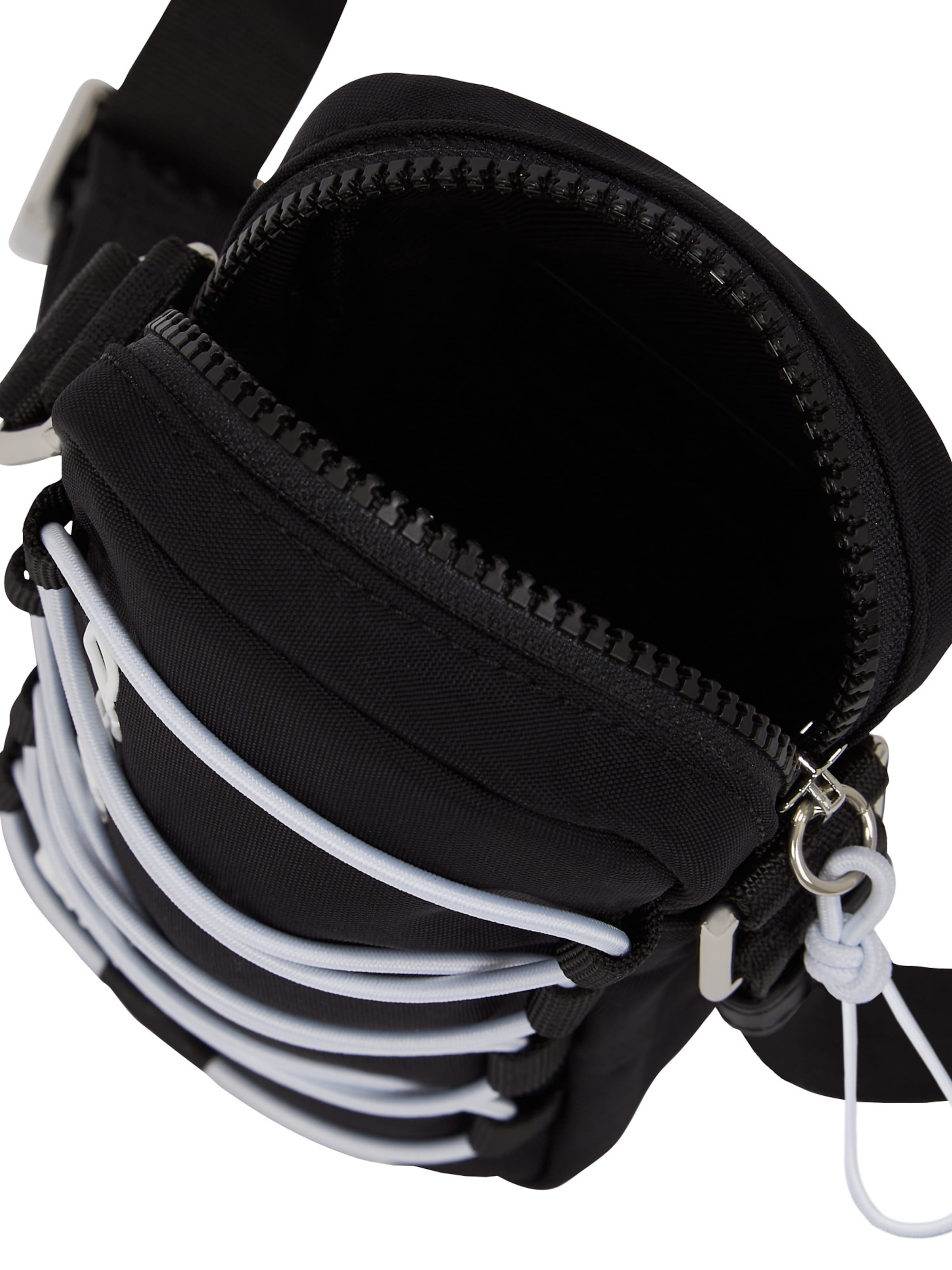 KARL LAGERFELD JEANS Válltáska 'Pouch' - fekete