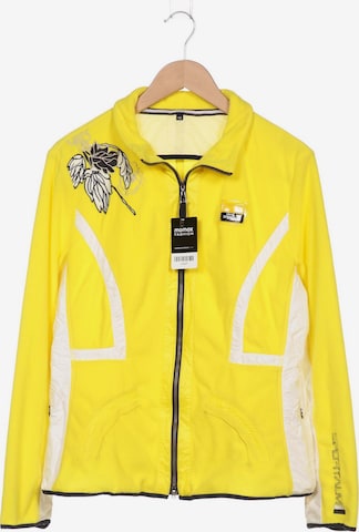 Sportalm Sweatshirt & Zip-Up Hoodie in XXXL in Yellow: front