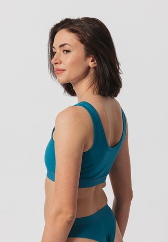 SNOCKS Bustier Soft BH in Blau