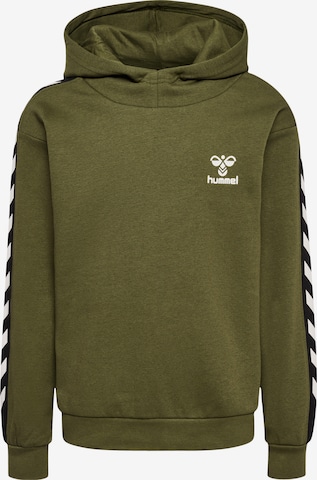 Hummel Sweatshirt in Groen: voorkant