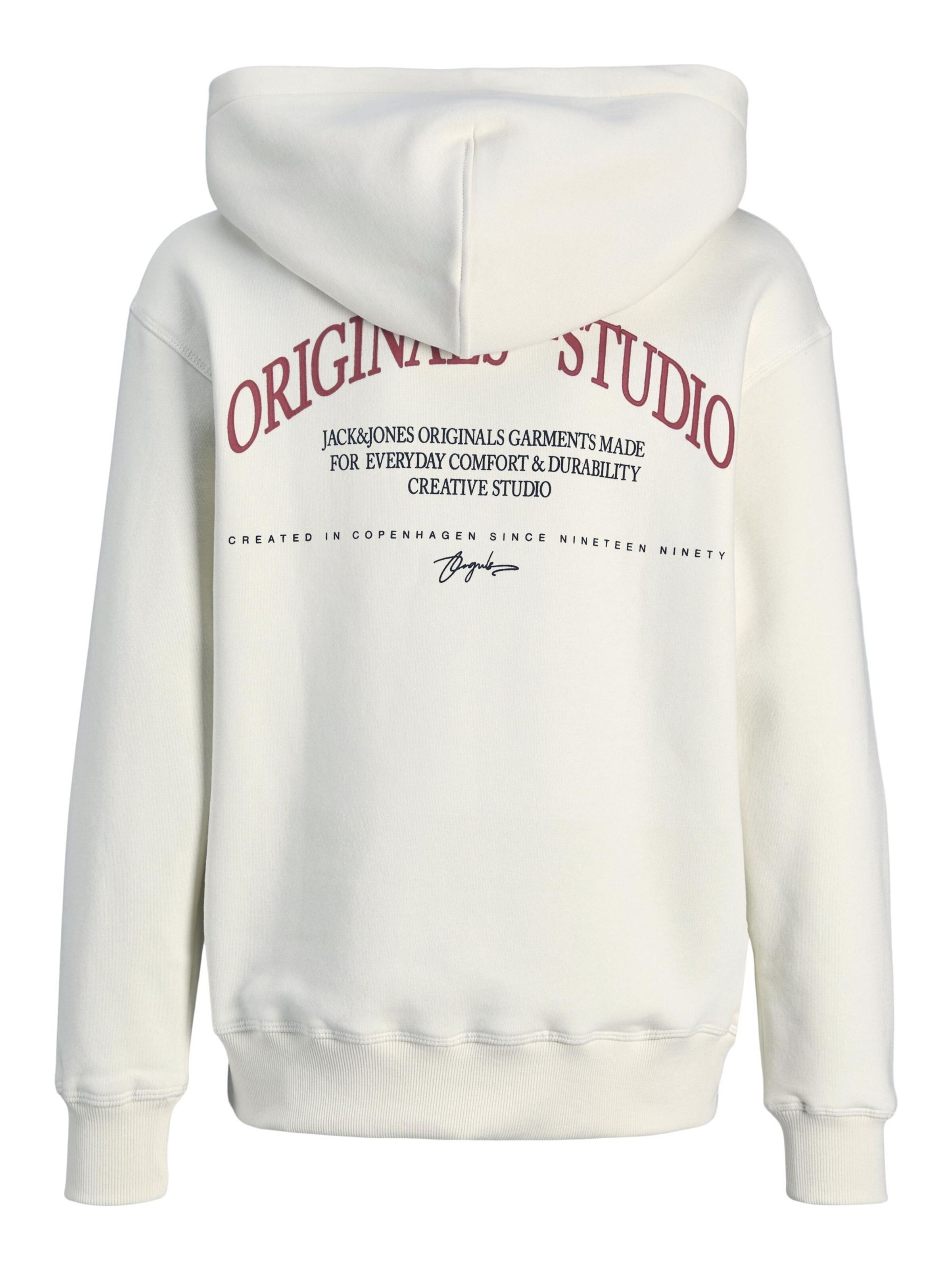 Jack & Jones Junior Sweatshirt 'JORFrederiksberg' i hvid