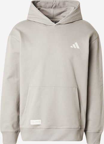ADIDAS PERFORMANCE Спортивный свитшот 'MERCEDES - AMG PETRONAS FORMULA ONE TEAM PREMIUM SWEAT' в Бежевый: спереди