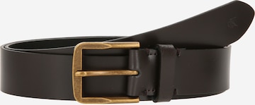 Calvin Klein Jeans Belt 'CLASSIC' in Brown: front
