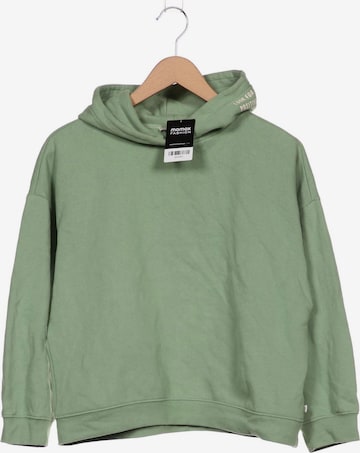 TOM TAILOR DENIM Sweatshirt & Zip-Up Hoodie in M in Green: front