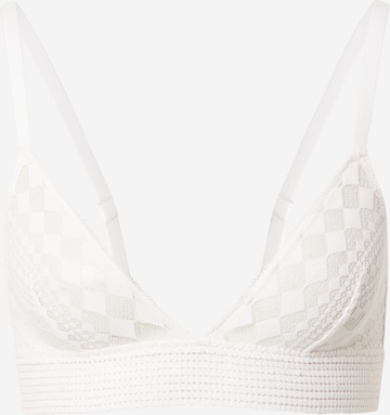 ETAM Triangle Bra 'INFINI' in White: front