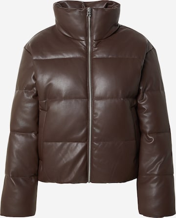 Abercrombie & Fitch Talvitakki värissä ruskea: etupuoli