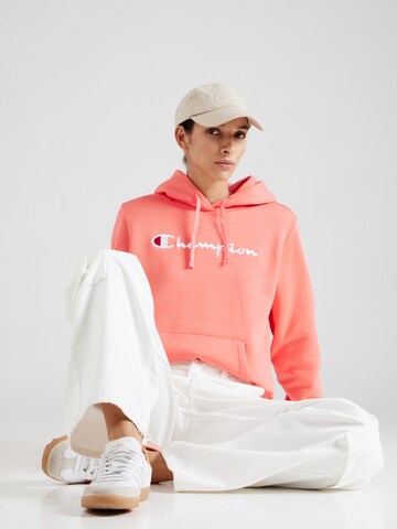 Sweat-shirt Champion Authentic Athletic Apparel en orange
