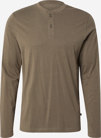 T-Shirt QS en vert : devant