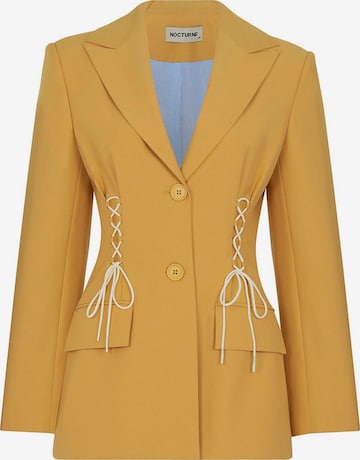 NOCTURNE - Blazer em amarelo: frente