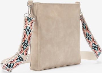 VIVANCE Crossbody Bag in Beige: front
