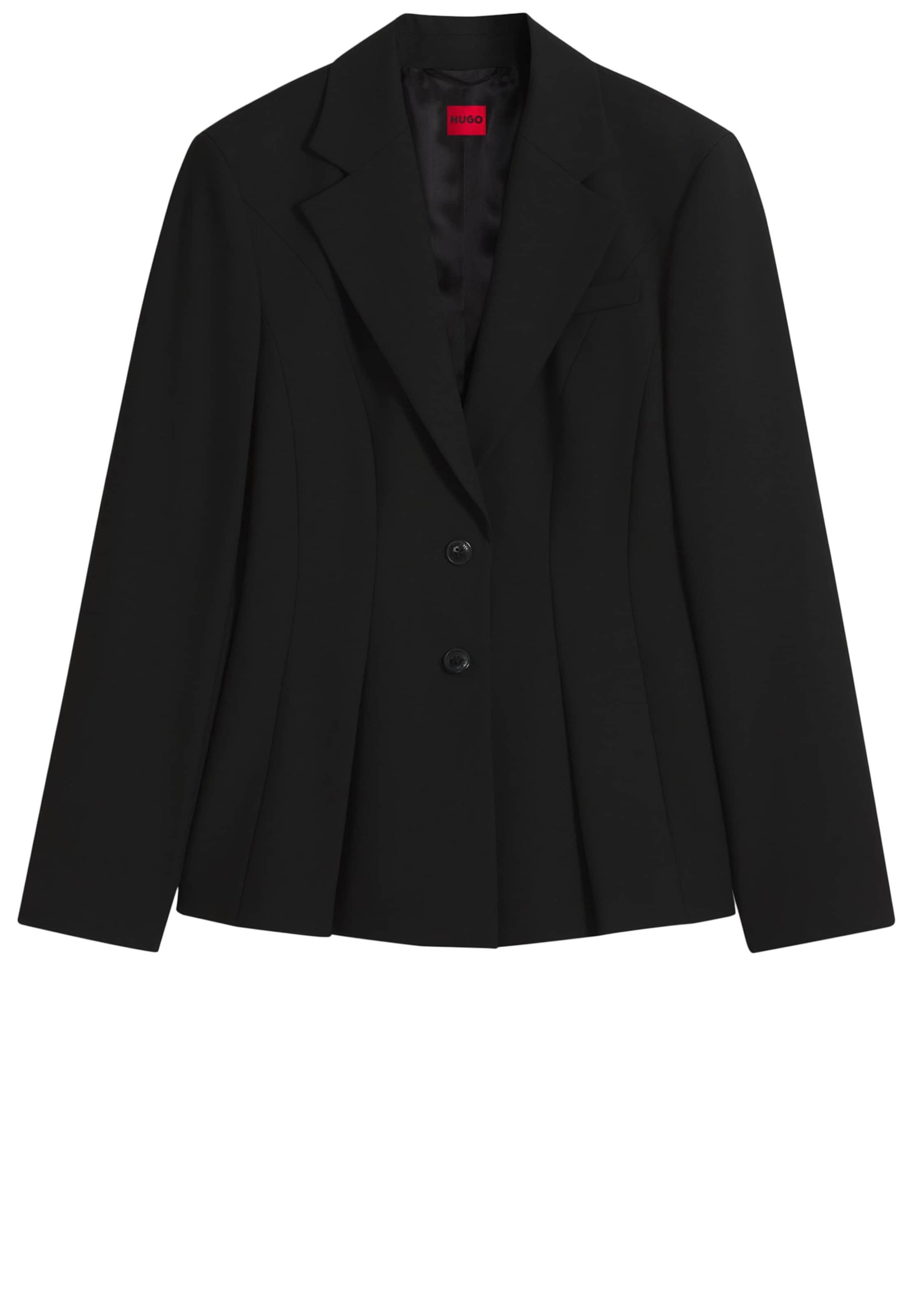 HUGO Blazer in Schwarz: Vorderseite