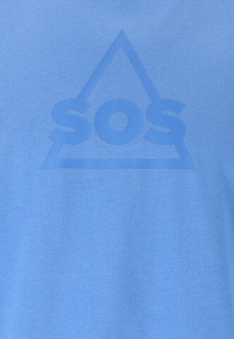 SOS Shirt in Blau
