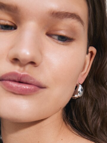 Pilgrim Earrings 'Believe' in Silver