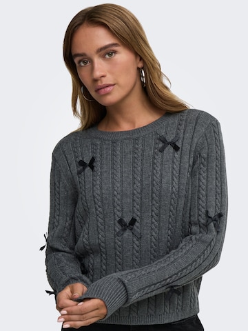 JDY - Jersey 'JDYBOW' en gris