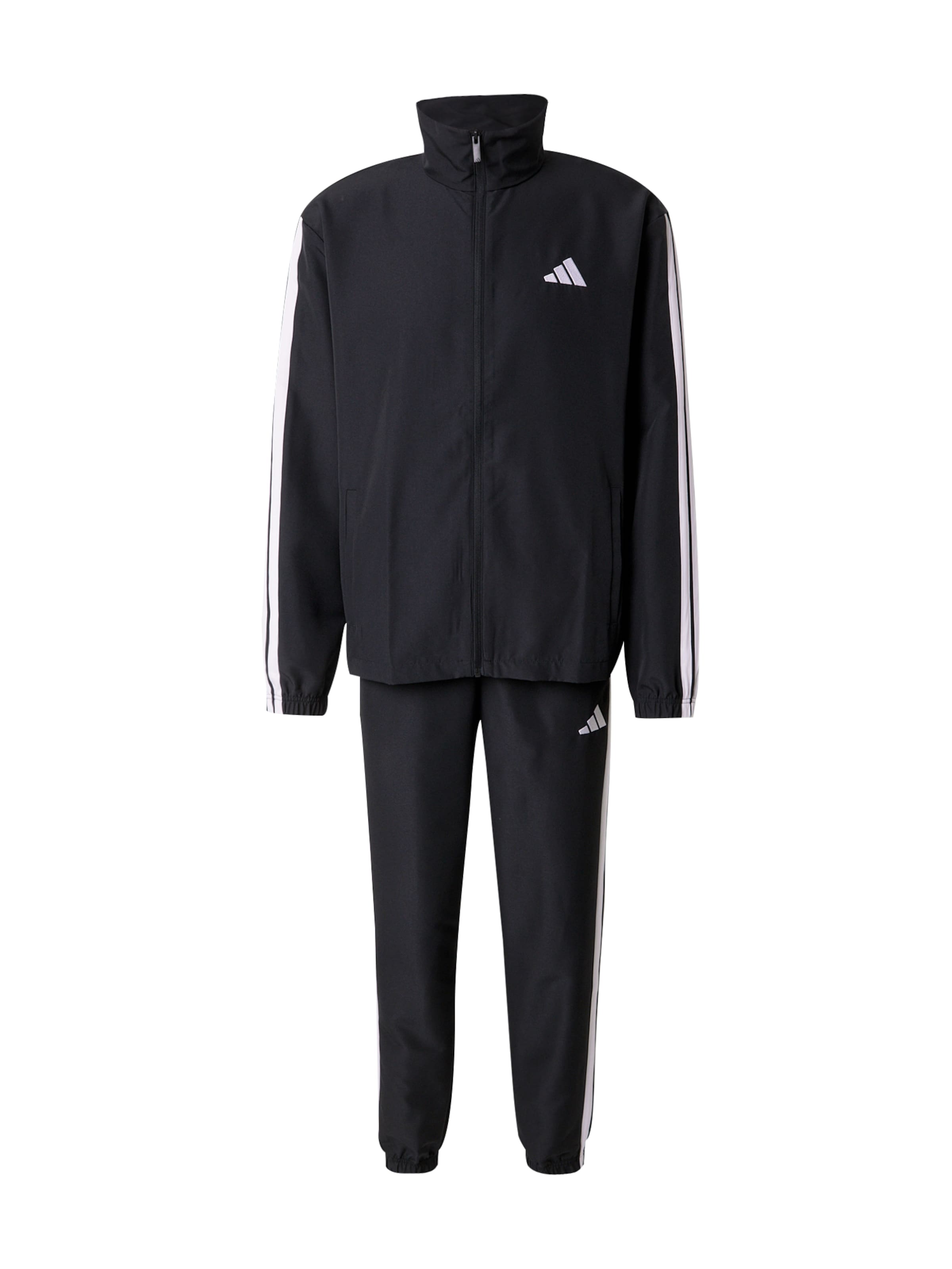 ADIDAS SPORTSWEAR Treniņtērps, krāsa - melns / balts, Preces skats
