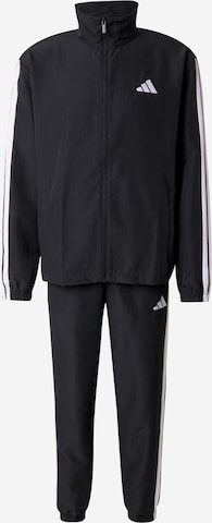 juoda ADIDAS SPORTSWEAR Treniruočių kostiumas: priekis