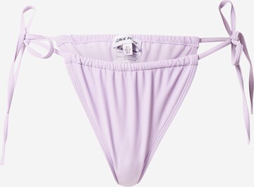 Public Desire Bikini Bottoms in Purple: front