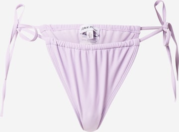 Public Desire Bikini bottom in Purple: front