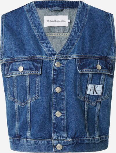 Calvin Klein Jeans Vest i blue denim, Produktvisning