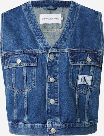 Calvin Klein Jeans - Chaleco en azul: frente