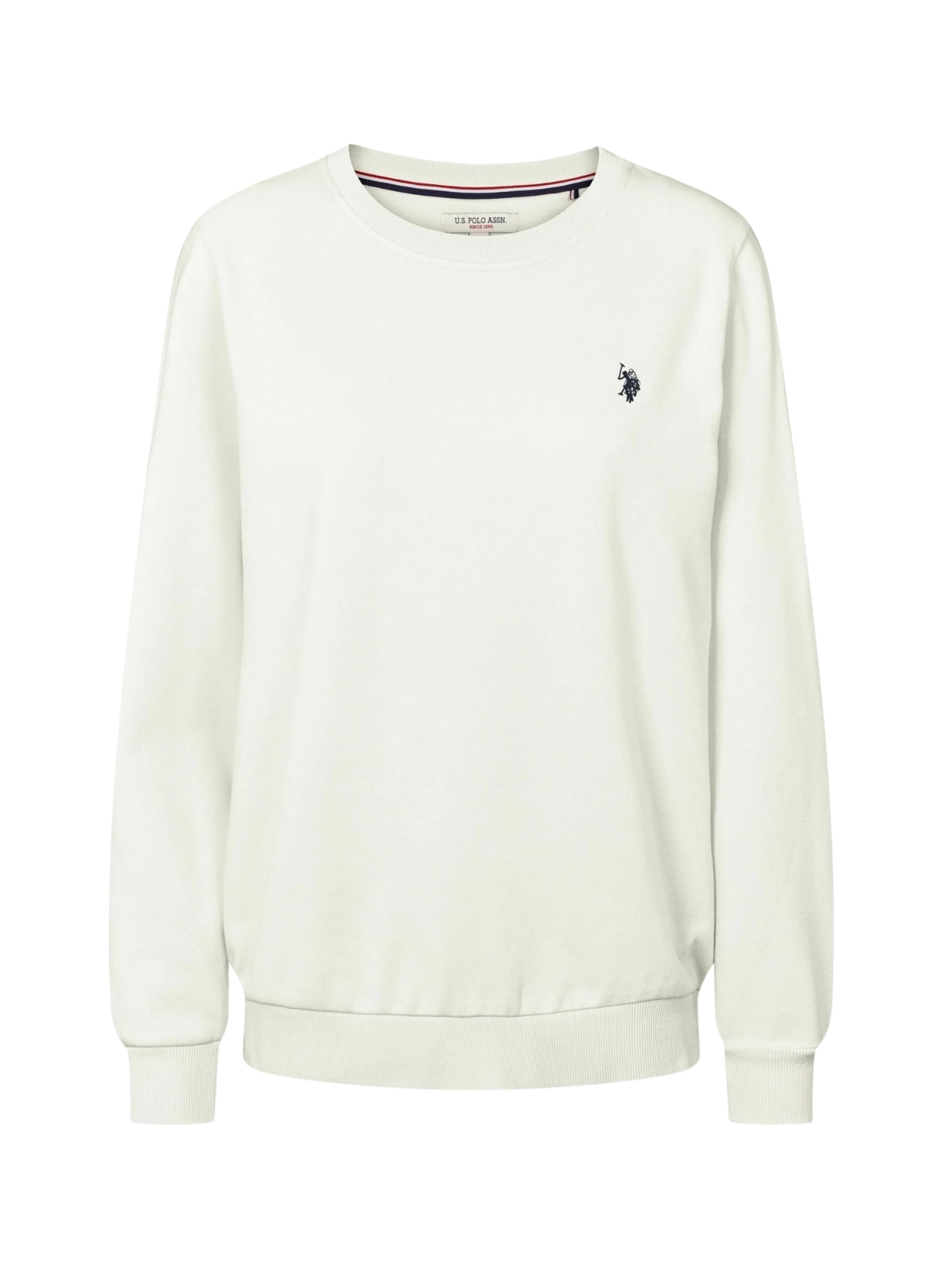 U.S. POLO ASSN. Sweatshirt 'Helen' i hvid: forside