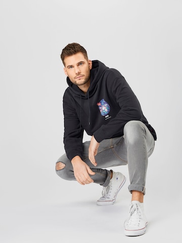 LEVI'S ® Regularny krój Bluzka sportowa 'Relaxed Graphic Hoodie' w kolorze czarny