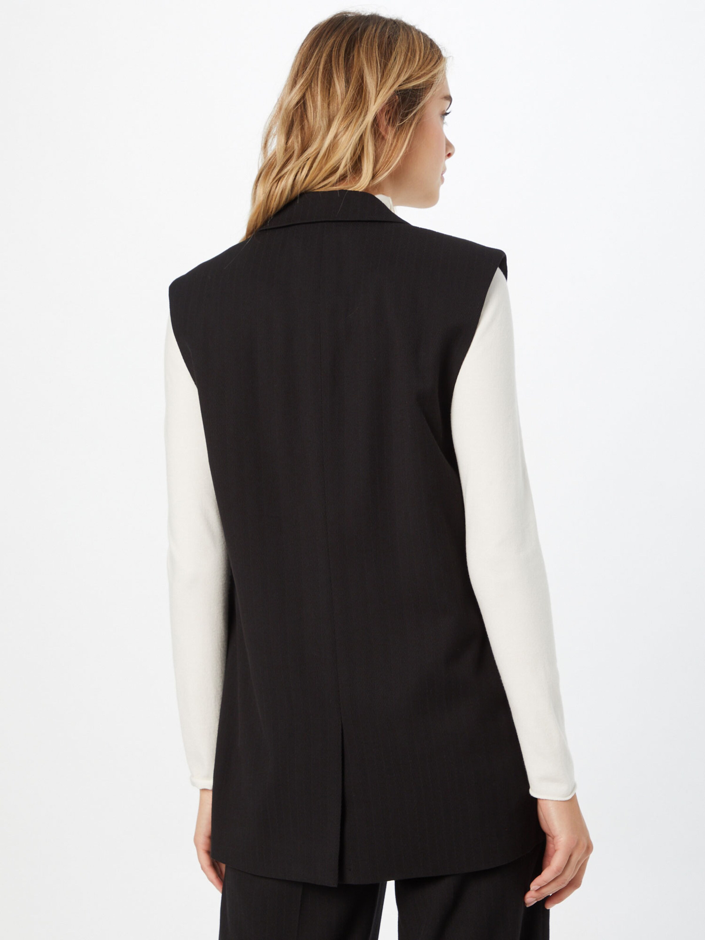 black blazer vest