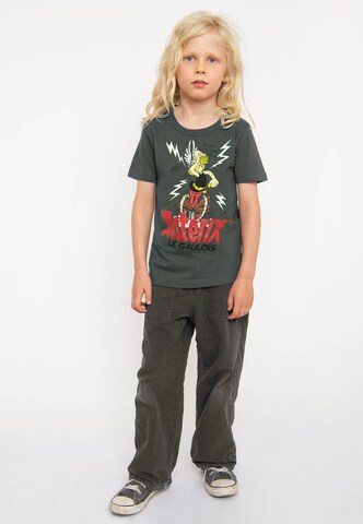 LOGOSHIRT Shirt 'Asterix le Gaulois' in Grijs