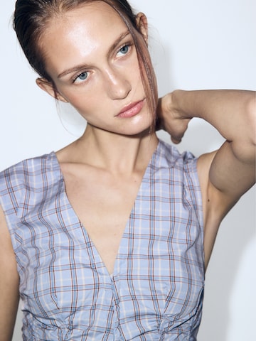 MANGO Bluse 'Cumin' in Blau