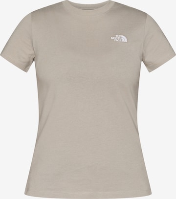 THE NORTH FACE T-Shirt 'Evolution Simple Dome' in Grau: Vorderseite