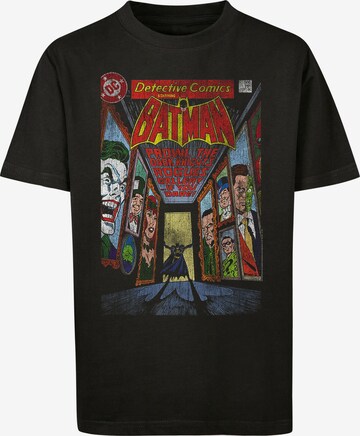 T-Shirt 'DC Comics Batman Rogues Gallery Cover' F4NT4STIC en noir : devant