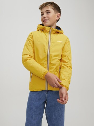 Jack & Jones Junior Winter Jacket 'Paul' in Yellow: front