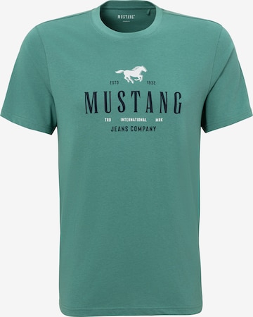 MUSTANG Shirt in Green: front