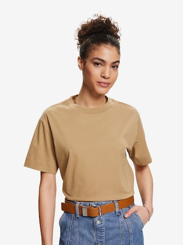 ESPRIT T-Shirt in Beige: predná strana