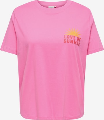 ONLY Carmakoma Tričko 'CARALBERTE' - Fialová: predná strana