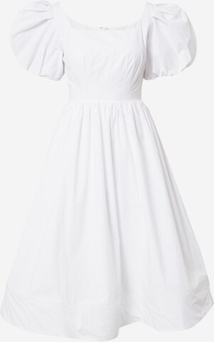 True Decadence Dress in White: front