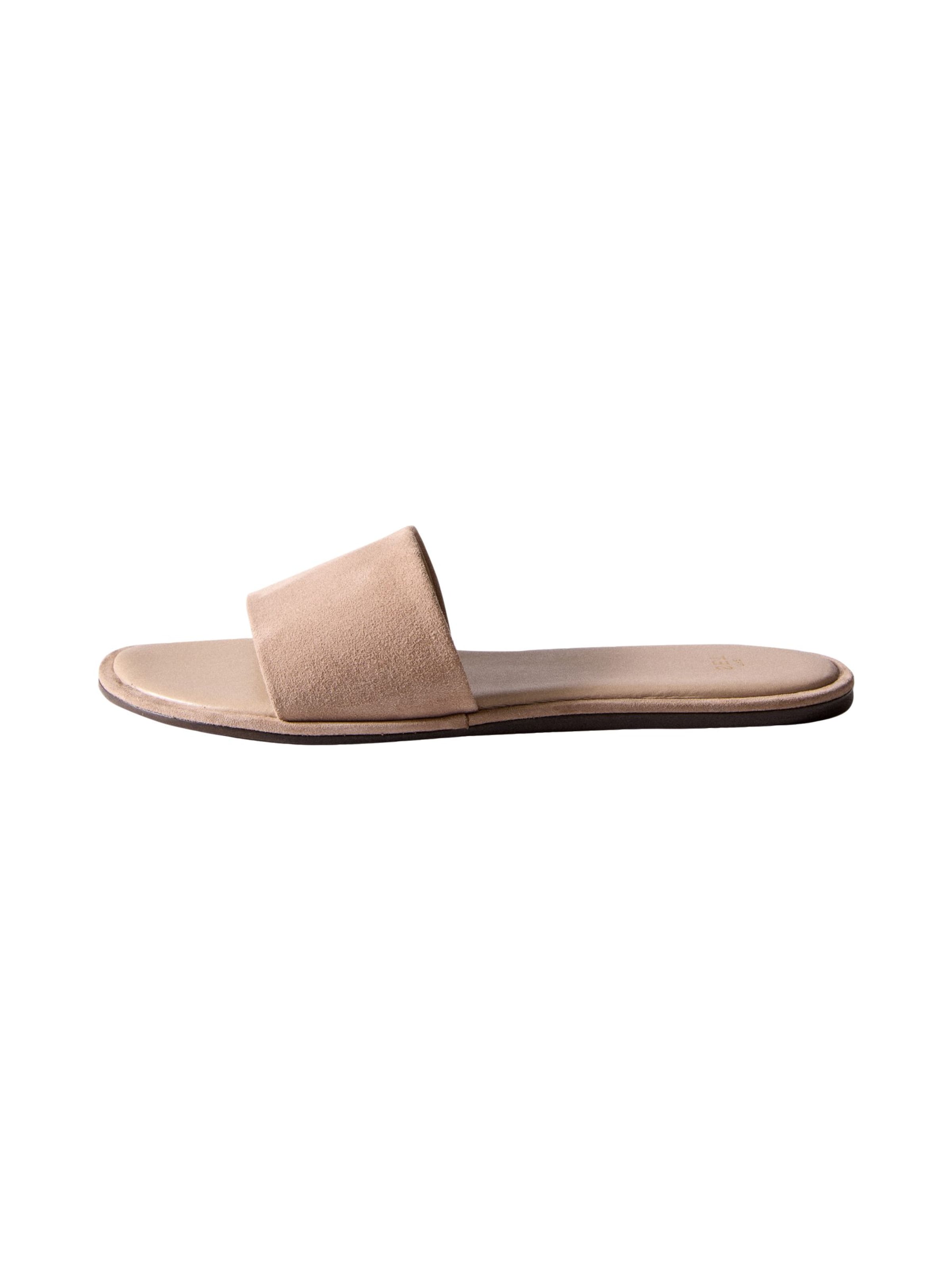 The Set Pantolette in Beige: Vorderseite