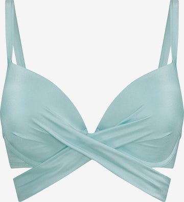 Hunkemöller Push-up Bikini Top 'Sydney' in Green: front